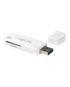 Lecteur de carte USB 3.0 blanc LogiLink (CR0034A)