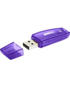 Clé USB 8GB Emtec C410 (Violet)