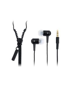 Ecouteurs stéréo intra-auriculaire Zipper LogiLink noir HS0021