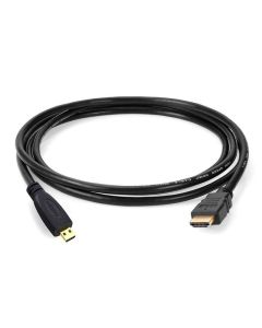 Reekin HDMI-Micro HDMI Câble - 1,0 Mètre (High Speed with Ethernet)