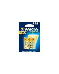 Varta Pack de 4 piles  Superlife R03 Micro AAA