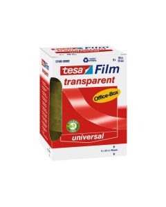 Film transparent Tesa pour dérouleur de table (8 pces 66m x 19mm) (57406)