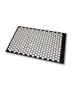 Tapis d\'acupression Shanti (80 x 50 cm, Noir)