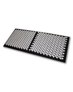 Tapis d\'acupression Shanti (120 x 50 cm, Noir)
