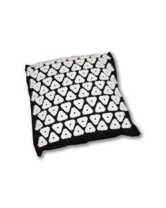 Coussin d\'acupression Shanti (34 x 34 x 11 cm, Noir)