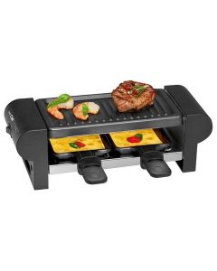 Grill-Raclette 2 personnes RG 3592 Clatronic noir