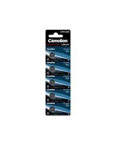 Pack de 5 piles Camelion Lithium CR1220 3V