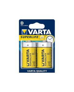 Varta Pack de 2 piles Superlife R20 Mono D