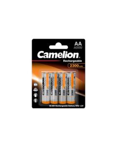Camelion Pack de 4 piles AA Mignon 2300mAH