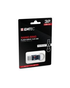 Emtec USB Flash Drive T100 Nano Ring 32GB - USB 3.2