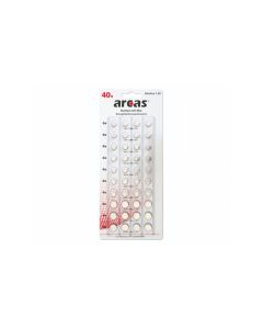 Pack de 40 piles bouton Arcas AG3-AG13 0% Mercury/Hg