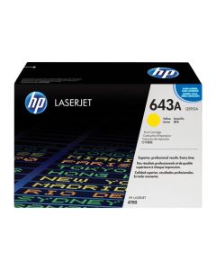 Cartouche de toner HP - 643A - Q5952A - jaune Q5952A