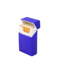 Etui pour cigarettes - En silicone (Bleu)