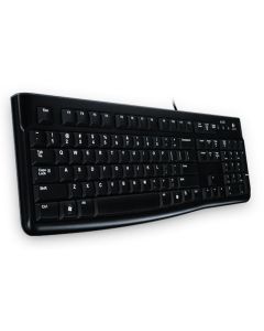 Logitech Clavier QWERTY K120 pour Business Noir - 920-002516