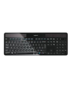 Logitech clavier QWERTY sans fil /solaire  K750 920-002916