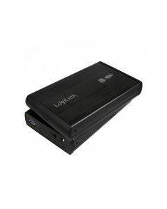 Boitier Logilink pour disque dur de 3,5, S-ATA, USB 3.0, Alu, Noir (UA0107