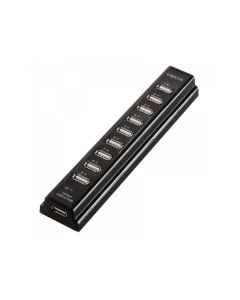 HUB USB 2.0 Logilink 10 Ports avec alimentation (UA0096)