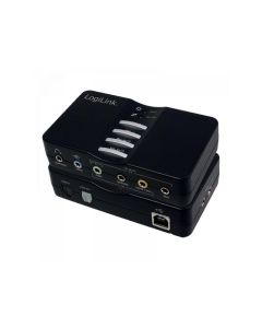 Carte son Logilink USB 7.1 8 canaux (UA0099)