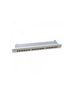 Panneau encastrable Logilink 19 Kat.6 STP 24 Ports, gris (NP0040A)