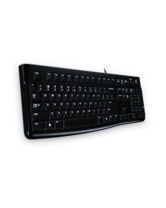 Logitech Clavier QWERTZ K120 USB Noir 920-002489