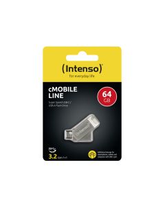 Intenso USB Flash Drive cMobile Line 64 Go (3536490) - 3.2 USB-A + USB-C