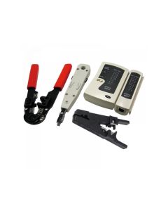 Set d\'outils de réseautage Logilink avec sacoche de rangement (WZ0012)