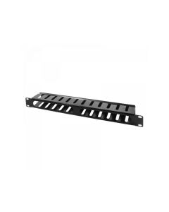 Passe-câble 1HE Logilink 19 ORCC01B (Noir)
