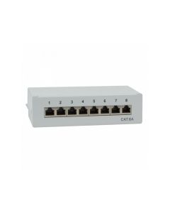Panneau de brassage Logilink Cat.6A STP 8 ports NP0018 (Gris)