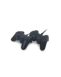 Gembird Double manette de jeu USB double vibration, Noir - JPD-UDV2-01