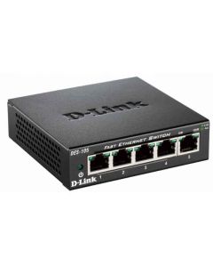 D-Link Noir  Switch - Copper Wire 0,1 Gbps - External DES-105/E