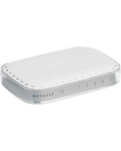 Commutateur Netgear L2 Gigabit Ethernet (10/100/1000) GS605-400PES (Blanc)