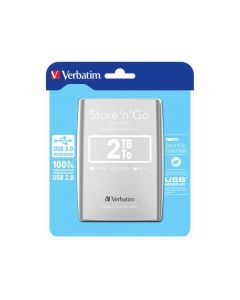 Verbatim Store n Go disque dur externe 2048Go Argent 53189