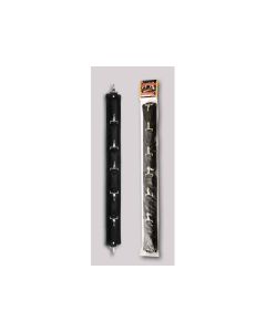 LEATHER SPREADER BAR, SPREITZER MIT CLIPHAKEN, 60CM