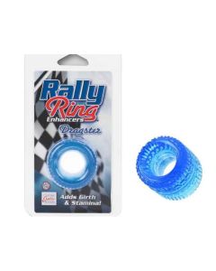RALLY RING ENHANCERS, DRAGSTER PENISRING, BLAU