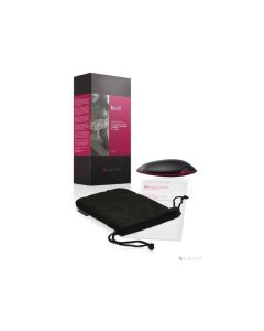 BSOFT RECHARGEABLE MASSAGER, NOIR/FUCHIA, 12CM