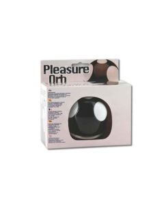 PLEASURE ORB MASSAGER, Imperméable, VIBR. &PULSATING, TPR, Noir