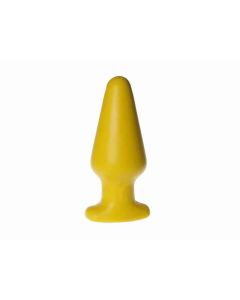 Atelier Wilhelm Butt Plug medium, gelb, 5.5 x 13 cm