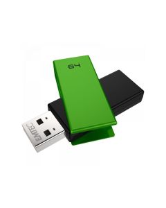 Emtec USB Flash Drive C350 Brick 2.0 64GB Green