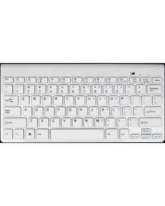 Gembird clavier pour téléphones portables Blanc QWERTZ KB-BT-001-W-DE