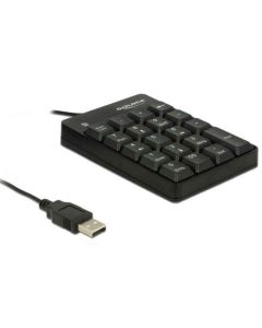 Delock 12481 clavier numérique USB Universel Noir 12481