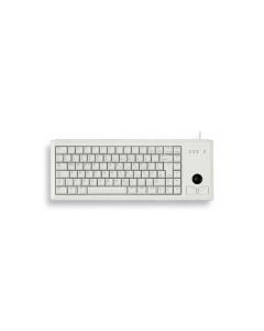 Cherry Slim Line Compact-Keyboard Laser QWERTZ Gray G84-4400LPBDE-0