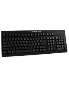 LC Power BK-902 clavier USB QWERTZ Allemand Noir BK-902