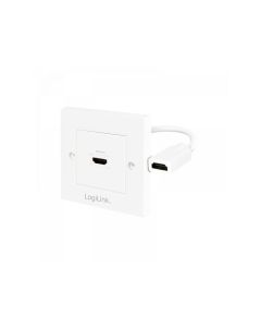 Plaque murale HDMI LogiLink avec 1x HDMI femelle (AH0014)