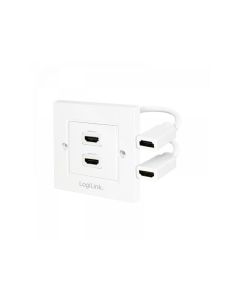 Plaque murale HDMI LogiLink avec 1x HDMI femelle (AH0015)