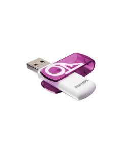 Philips Clé USB 2.0 64Go Vivid Edition violet - FM64FD05B/10