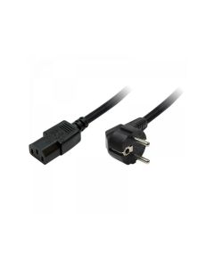 LogiLink Câble d\'alimentation IEC 60320 C13 vers CEE 7/7 (M) CP090