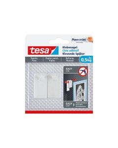 Tesa Clou adhésif pour papier peint & plâtre 2x 0,5kg (77772-00000)
