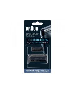 Braun Pièce De Rechange 10B/20B Noire Pour Rasoir - Compatible avec les rasoirs cruZer et Series 1