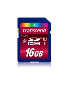 Transcend SD Card 16GB SDHC UHS-I 600x TS16GSDHC10U1