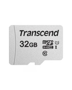 Transcend MicroSD/SDHC Card 32GB USD300S-A w/Adapter TS32GUSD300S-A